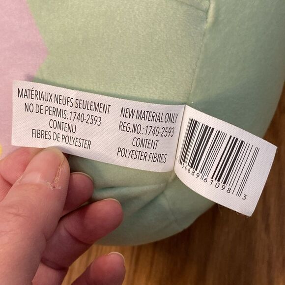 Squishmallows Bexley  the Easter Egg Unicorn Plush 8” Pastel Colors - Picture 8 of 10